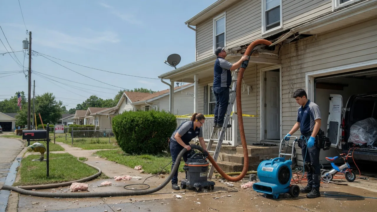 Water Damage Restoration in Kylertown, PA near me